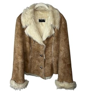 Vintage Women's Penny Lane Sheepskin Jacket Size Medium